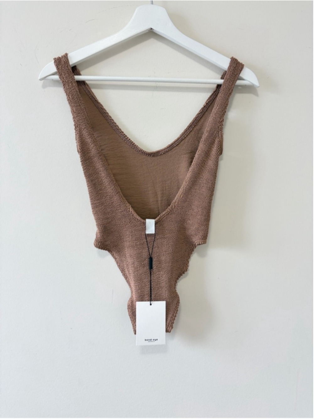 BOND-EYE MARA ONE PIECE SWIMSUIT WALNUT BROWN New with tags - Picture 4 of 8
